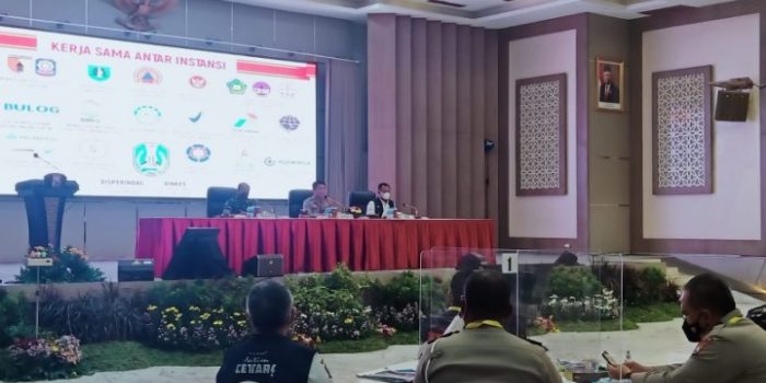 Forkopimda Jatim Rapatkan Barisan Siap Amankan Nataru 2022
