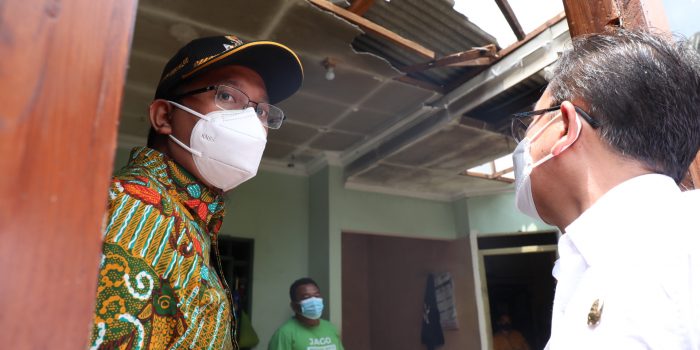 Rumah Korban Puting Beliung di Tanggulangin Dapat Bantuan Renovasi dari Pemkab Sidoarjo