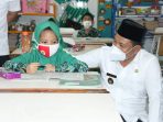 PTM di Sidoarjo Berjalan Tertib Terapkan Prokes