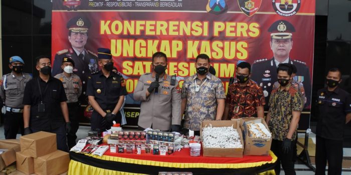 Rumah Pengepakan Rokok Tanpa Cukai Digerebek, Negara Dirugikan 250 Juta Rupiah
