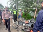 Pemotor Terobos Palang Pintu Tertutup, Perjalanan KA Logawa Terlambat