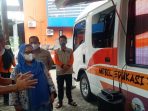 Mobil Edukasi Penanggulangan Bencana BPBD Jatim Tarik Minat Putri Gus Dur