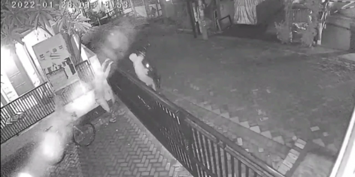 Empat Komplotan Maling Gasak 2 Unit Sepeda Balap Terekam CCTV. Korban Merugi Rp. 30 Juta