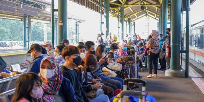 H-10 Lebaran, 66 ribu Orang Mudik dengan Kereta Api