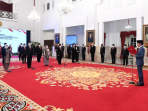 Presiden Jokowi Lantik Anggota KPU dan Bawaslu Masa Jabatan 2022-2027