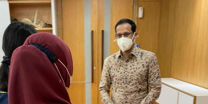 Komitmen PKS di Sekolah, Nadiem Beri Dukungan Mahasiswa Korban Kekerasan Seksual di UNRI  