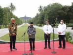 Wapres didampingi Ganjar Tinjau Borobudur Cek Kesiapan Objek Wisata Jelang Lebaran