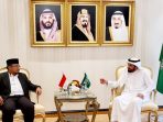 Menag Yaqut Bahas Kesiapan Penyelenggaraan Haji dengan Pemerintah Saudi