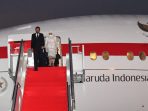 Presiden Jokowi dan Ibu Iriana Tiba di Indonesia