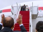 Presiden dan Ibu Iriana Bertolak Menuju Tanah Air