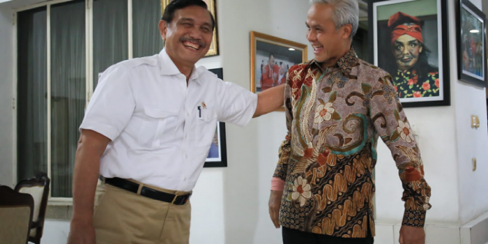 Menangkap Sinyal Pertemuan Ganjar Dan Luhut di Jawa Tengah