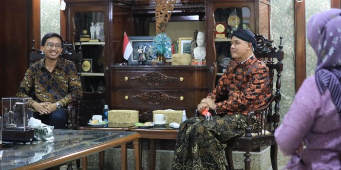 Kanjeng Gusti Bhre Temui Ganjar, Bahas Pengembangan Keraton Pura Mangkunegaran 