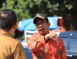 Jalan Pertigaan Bangah Aloha Selain Dilebarkan Juga Dipercantik Dengan Taman
