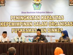 Bupati Sidoarjo Minta Kapus Perbaiki dan Tingkatkan Pelayanan Publik Puskesmas