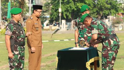 Penutupan TMMD ke-114 Tahun 2022 Ditandai dengan Serah Terima Hasil TMMD