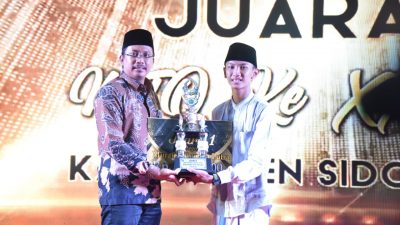 Gus Muhdlor Berikan Berangkatkan Umroh Dua Orang Juara 1 MTQ Sidoarjo