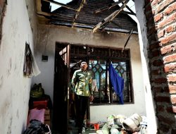 Konsleting Charger HP Rumah Anak Yatim Warga Tulangan Ludes Terbakar