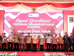 Rakor Pemberantasan Korupsi dengan Ketua KPK