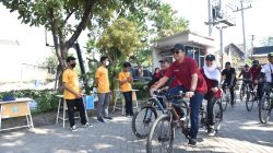 Gus Muhdlor-Ning Sasha Peringati Dies Natalis 28 Dengan Fun Bike Bersama Ratusan Alumni
