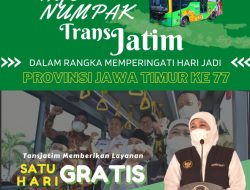 HUT Jatim Ke-77 Bus Trans Jatim Gratis Satu Hari Penuh