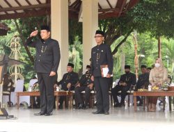 Pemkab Sidoarjo Upacara Peringati Hari Jadi ke -77 Provinsi Jawa Timur