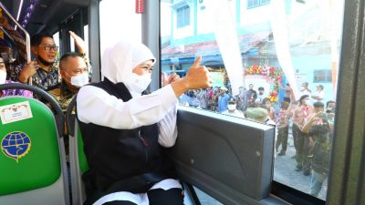 Sambut Hari Pahlawan 10 Nopember, Gubernur Jatim Gratiskan Trans Jatim Sehari Penuh