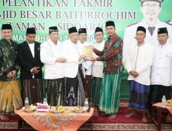 Pesan Bupati Gus Muhdlor Kepada Pengurus Takmir Masjid di Sidoarjo