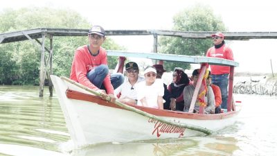Wabup Sidoarjo Resmikan Desa Wisata Susur Sungai Tambak Cemandi Sedati