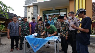 Wabup Sidoarjo Resmikan Musholla As-Salamah Desa Pagerwojo