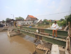 Wabup Sidoarjo Sidak Proyek Jembatan Kraton Krian