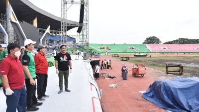 Bupati Sidoarjo Kerahkan ASN Kerja Bakti Bersihkan Sampah Pasca Resepsi Puncak Harlah 1 Abad NU
