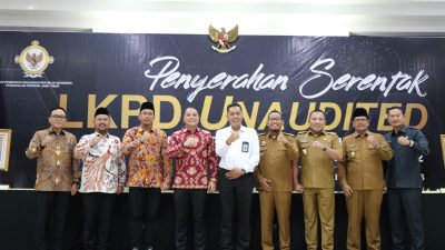 LKPD Unaudited Tahun 2022 Diserahkan ke BPK, Bupati Gus Muhdlor Berharap Sidoarjo Pertahankan WTP