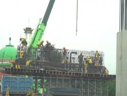 Progres Capai 60 Persen Proyek Flyover JPL 64 Krian Tuntas Desember 2023