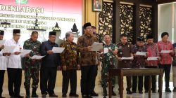 Bupati Sidoarjo Bersama Tokoh Lintas Agama Deklarasi Tolak Kampanye di Tempat Ibadah