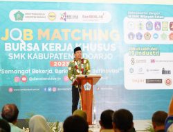 Buka Job Matching 2023, Bupati Sidoarjo Dorong Kerjasama Perusahaan dengan SMK