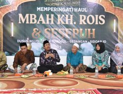 Haul Kyai Rois ke 102, Gus Muhdlor Apresiasi Warga Desa Punggul Gedangan Tidak Melupakan Jasa Ulama