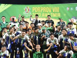 Ukir Sejarah, Sepak Bola Putra Putri Kabupaten Sidoarjo Raih Emas Porprov Jatim VIII/2023