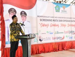 Hari Jadi ke 165, Pemkab Sidoarjo Gelar Screening Mata dan Operasi Katarak Gratis 