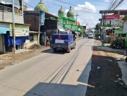 Usai Dibeton, Jalan Geluran-Suko Tahun Ini Dibangun Drainase