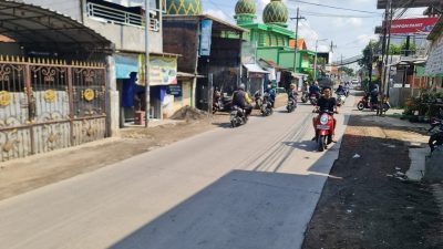 Pemkab Sidoarjo Bangun Drainase Panjang 1 Km di ruas Jalan Beton Geluran-Suko