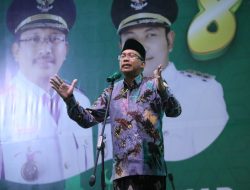 Gus Muhdlor Ajak Masyarakat Doakan Sidoarjo pada Munajat Malam 1000 Bulan di Pasar Ramadan